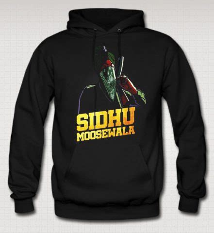 sidhu moosewala hoodie pattern.